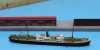 Freighter "War Emergency" coloured (1 p.) UK 1942 Wiking